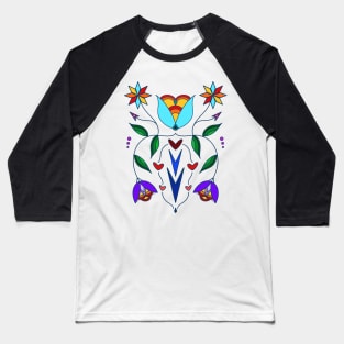 Floral Baseball T-Shirt